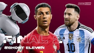 Prediksi Komputer Super  Messi Ronaldo Bertemu di Final Piala Dunia