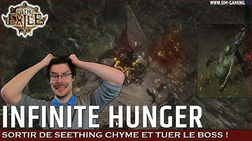 Seething Chyme Infinite Hunger, sortir de la zone et tuer le boss !  Path of Exile Siege 3.17