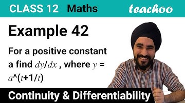 Example 42 - Find dy/dx, where y = at + 1/t, x = (t + 1/t)2 - Teachoo