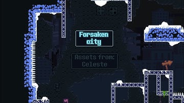 Showcase Forsaken city | DDnet/Teeworlds | map by Markus777777 & Retsot