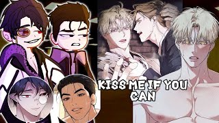 Bl Manhwas Tops React To Kiss Me If You Can 💜Bl Yaoi💙 Manhwa Reccomandation