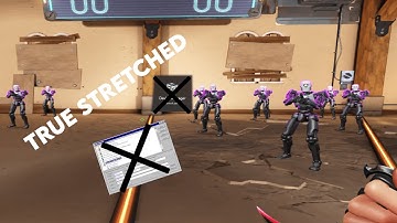 How to get True Stretched Res in Valorant (No Device Manager or Third Party Programs) (OUTDATED)