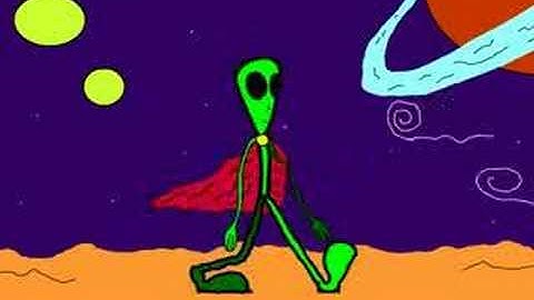Alien Walk Cycle