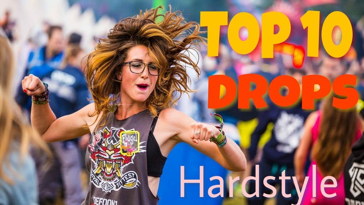 Top 10 drops that will shakes your house ( Hardstyle ) with  download link