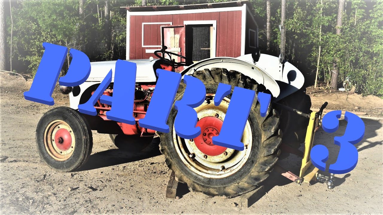 DIY  1941 Ford 9N tractor, Hydraulic pump install (Part 3)