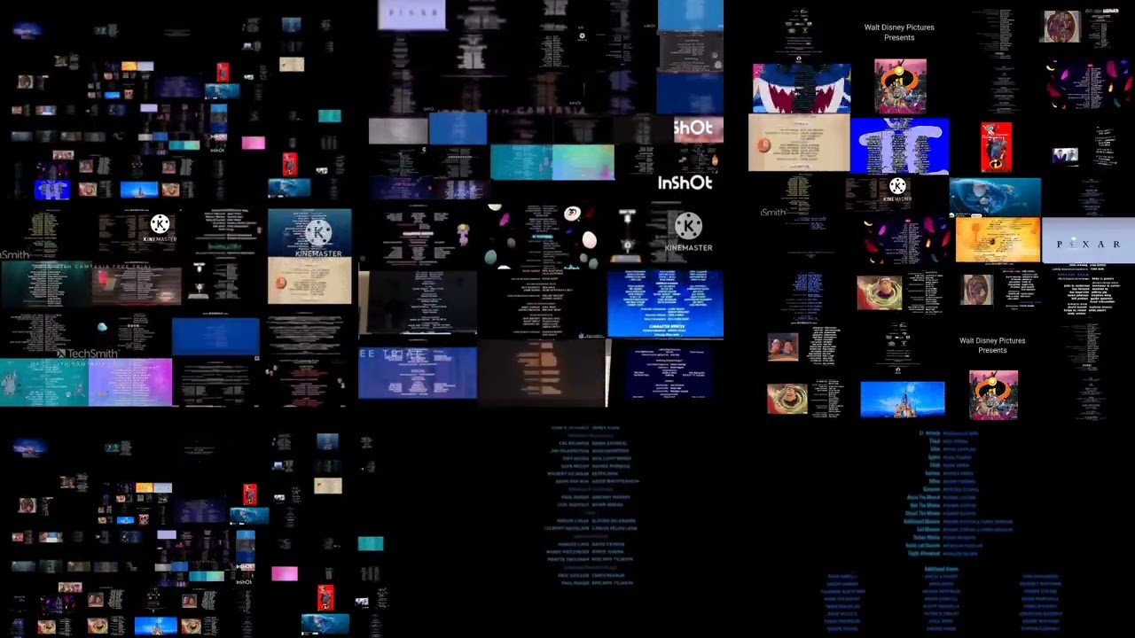 Pixar Movies Credits