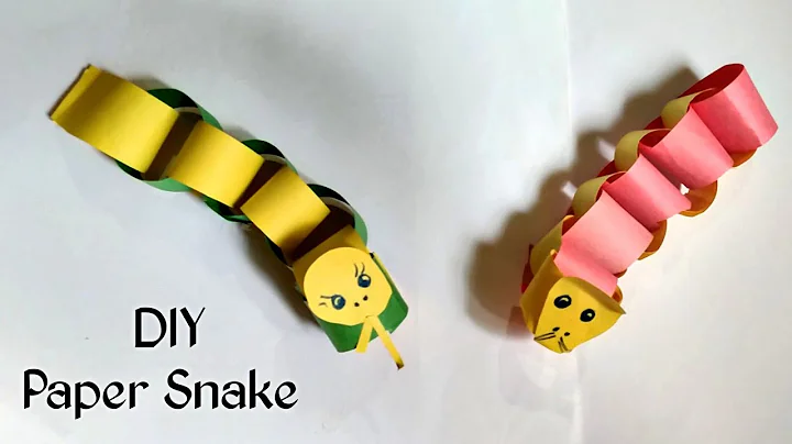 Amazing Paper Snake | Moving paper toys | Easy paper crafts - Kids Craft