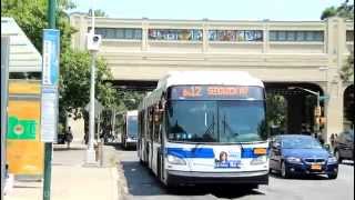 MTA MaBSTOA Bus: Bx12 Local & +SBS at Pelham Pkwy & US1 [XD60/LFSA]