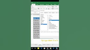 Khắc phục bị mất số 0 khi nhập dữ liệu #excel #tinhocvanphong #exceltips