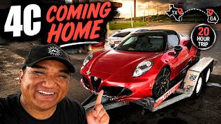 The ABANDONED Alfa Romeo 4C comes HOME !