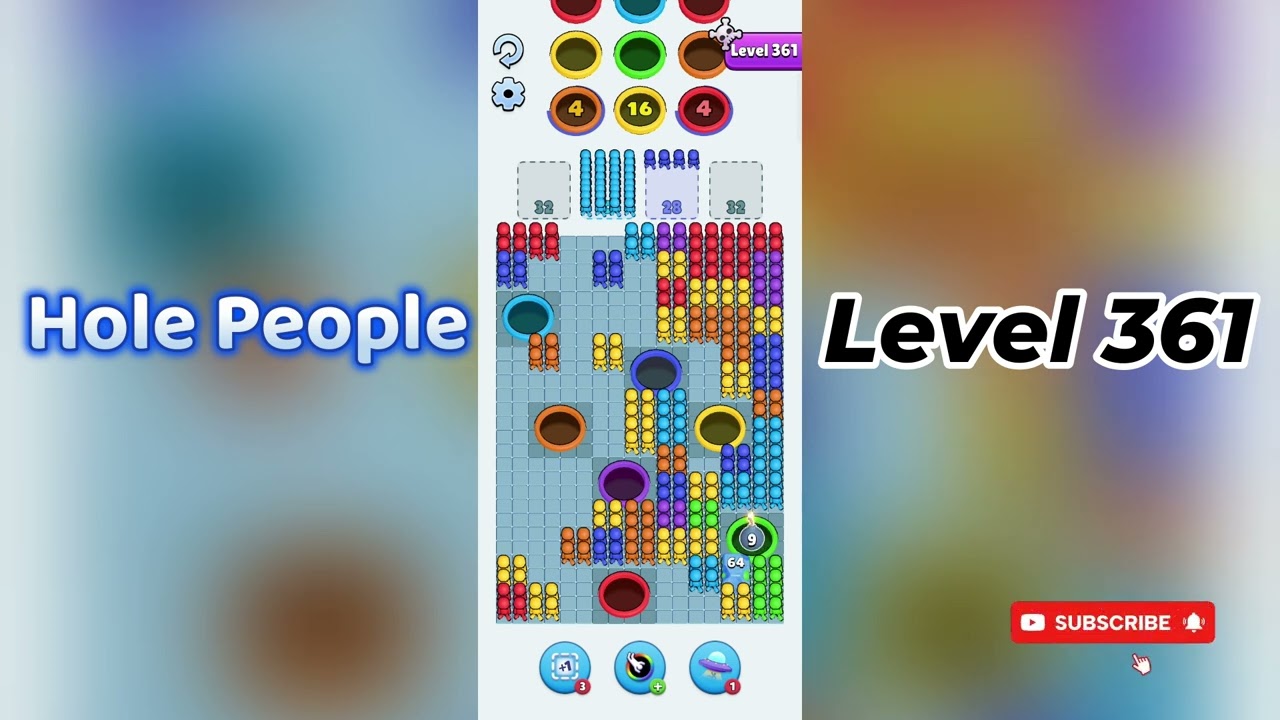 Hole People Level 361 Walkthrough 🕳️ | Step-by-Step Guide | Go AnswerHole People Level 361
