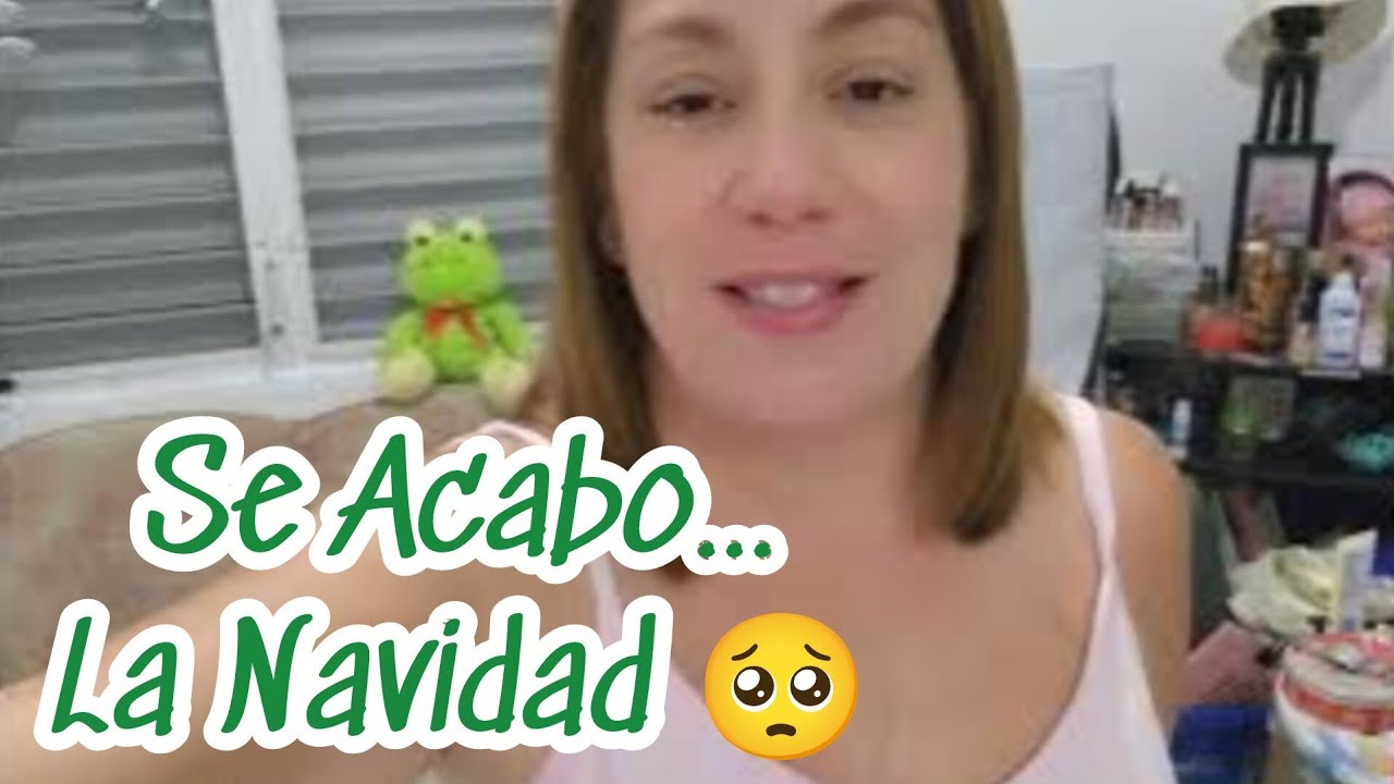 Mi Vida Viviendo en PR 🇵🇷: Se Acabo la Navidad 🥺