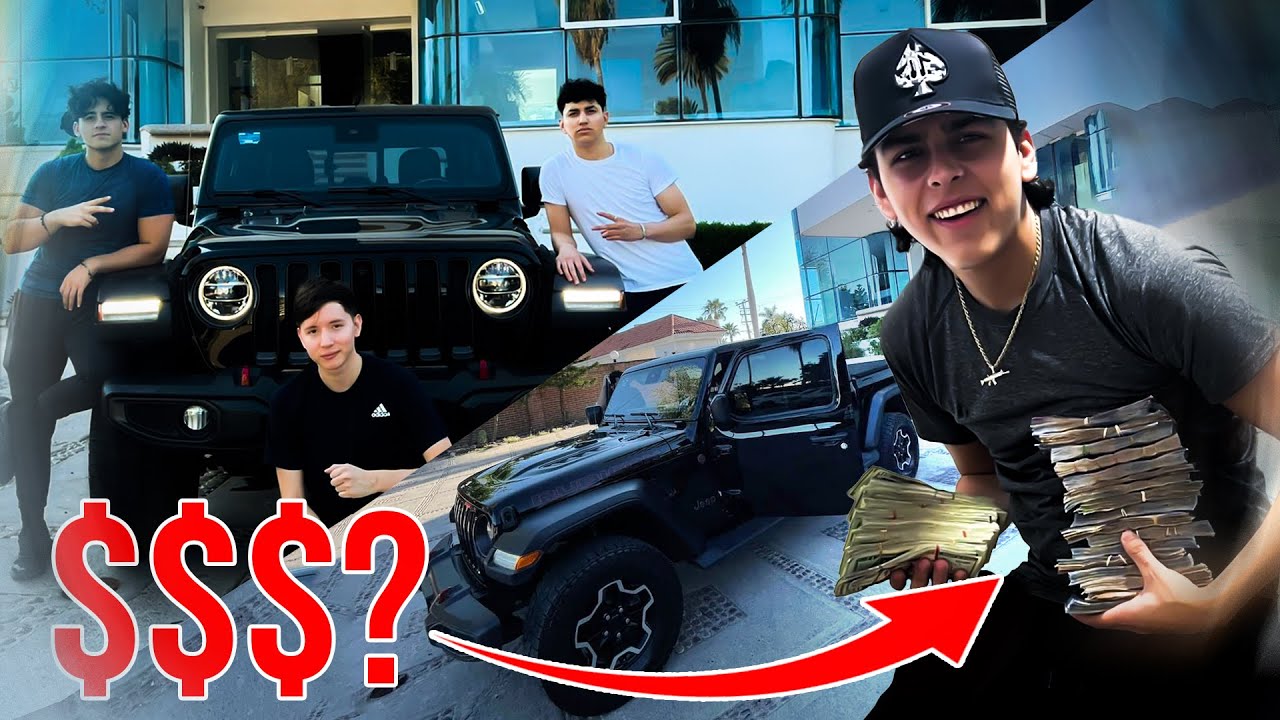 ME COMPRE UN JEEP GLADIATOR 2021 CON PAQUITAS DE 20 💵🍀| Ft. Jelty, Slick, Jorge 😎