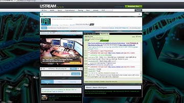 Embed Mibbit chat on your uStream Page