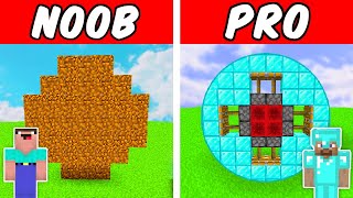 Minecraft NOOB vs. PRO vs. HACKER: BEST CIRCLE in Minecraft