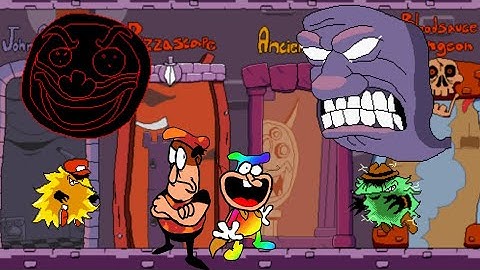 Pizza tower floor 1 lap 5 lunatic mode swap mode