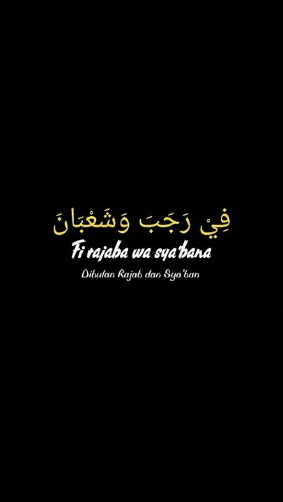 story'WhatsApp terbaru doa bulan Rajab || story'WhatsApp Islam