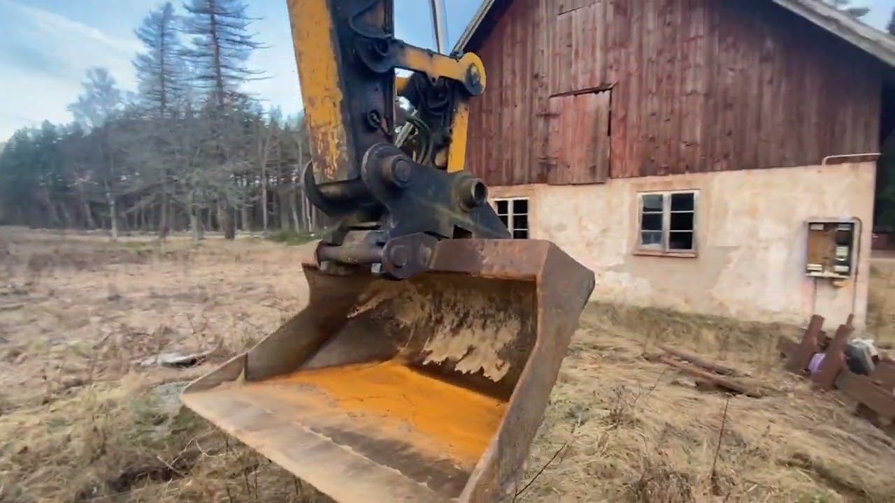 Hjulgrävare JCB 175W med flera redskap