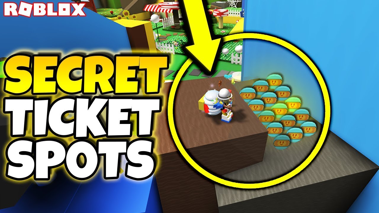 All New Secret Ticket And Jelly Locations In New Update Roblox Bee Swarm Simulator Secrets Youtube - all free ticket locations 25 million bee mask roblox