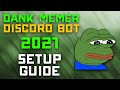 Dank memer 2021 setup guide  how to invite setup  post memes  play games