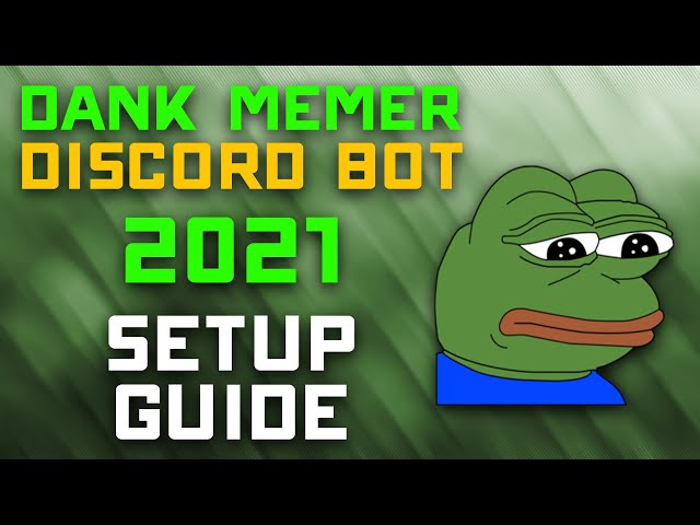 Dank Memer bot Discord, All Commands, Easy Setup