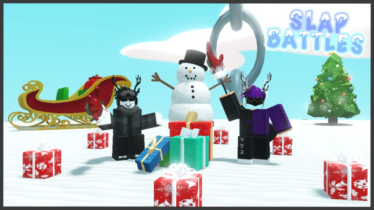 Slap Battles Scavenger Hunt For SNOW PEEP | Roblox