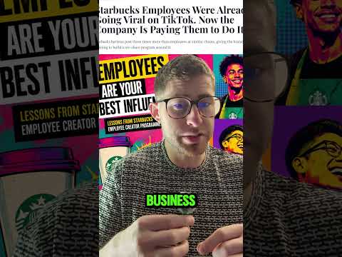 Why Starbucks Is Paying Employees to Make TikToks