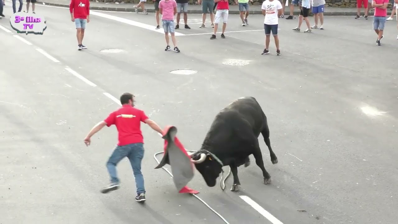 Tourada Quatro Ribeiras ganadero JG 10 08 2022