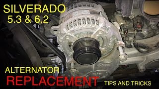 Silverado 5.3 & 6.2 Alternator Replacement + Diagnostic tips (20142018)