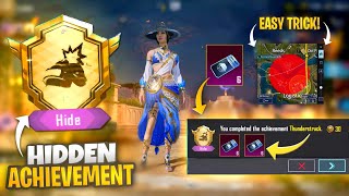 Easy Way To Complete Thunderstruck Hide Achievement | New Hidden Achievement in BGMI /PUBGM