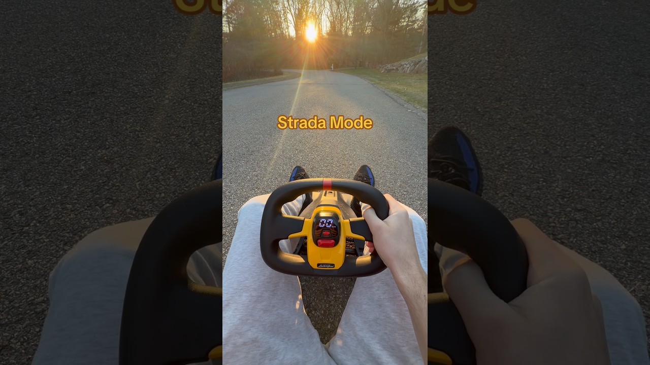 $10K Lamborghini Go Kart Speed Test #automobile #superkart #electricgokart #racing