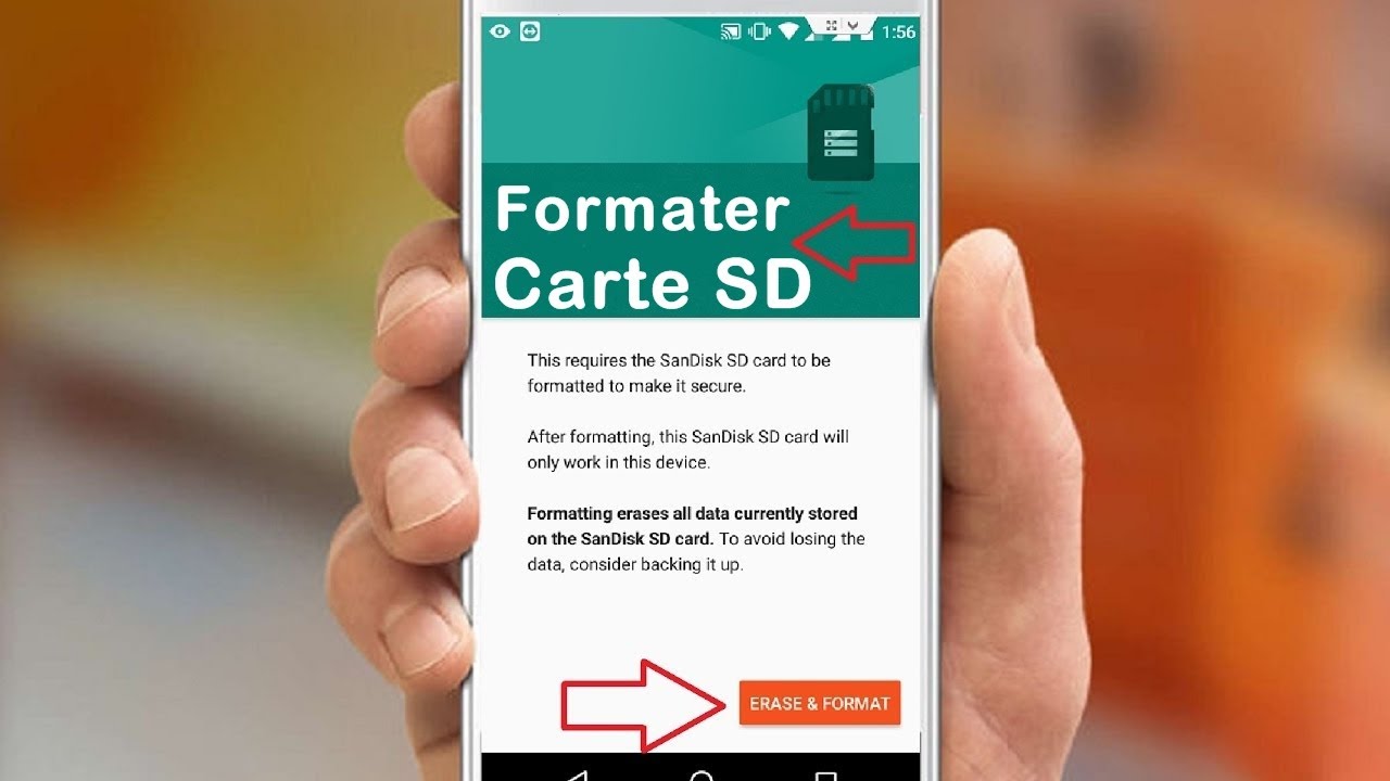 C'est Quoi Formater Carte Sd Comme Mémoire Interne ?