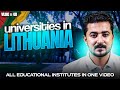 Top Universities🎓 in Lithuania | Study in Europe 2025 Guide #studyinlithuania #lithuaniastudyvisa