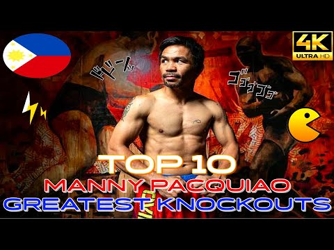 TOP 10 Manny Pacquiao Greatest Knockouts | HIGHLIGHTS Tribute | 4K Ultra HD