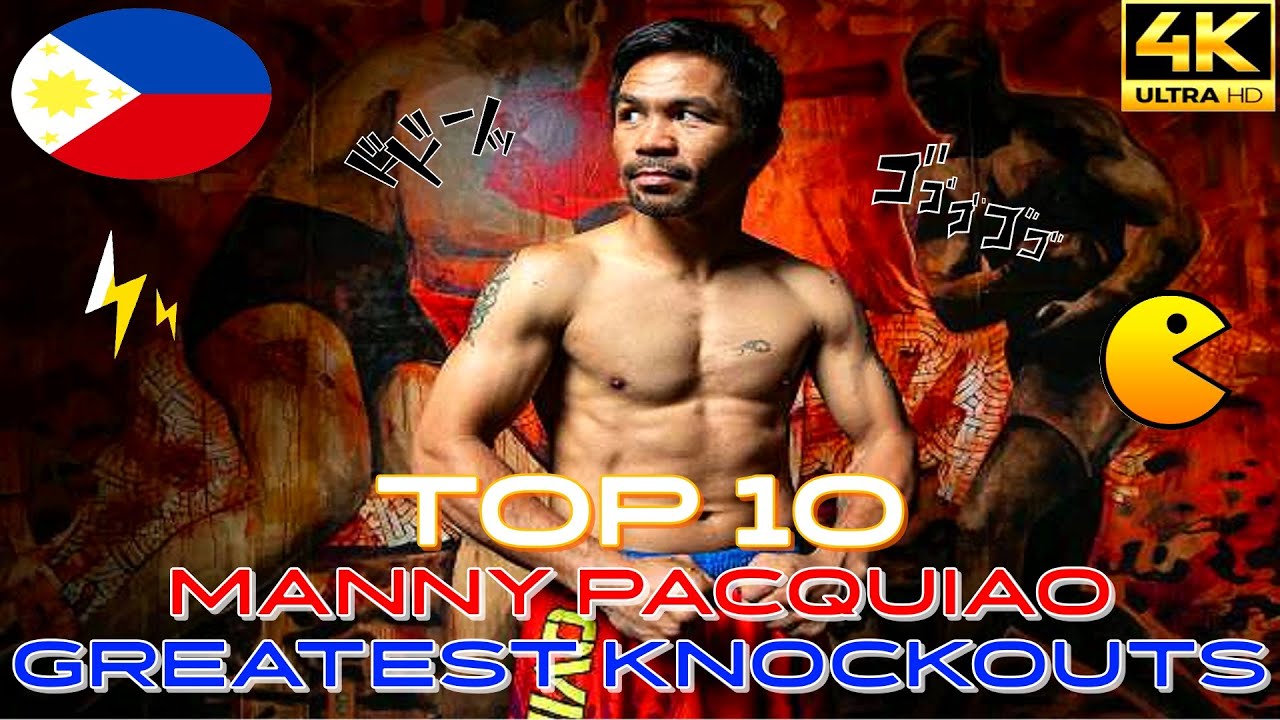 ⁣TOP 10 Manny Pacquiao Greatest Knockouts | HIGHLIGHTS Tribute | 4K Ultra HD