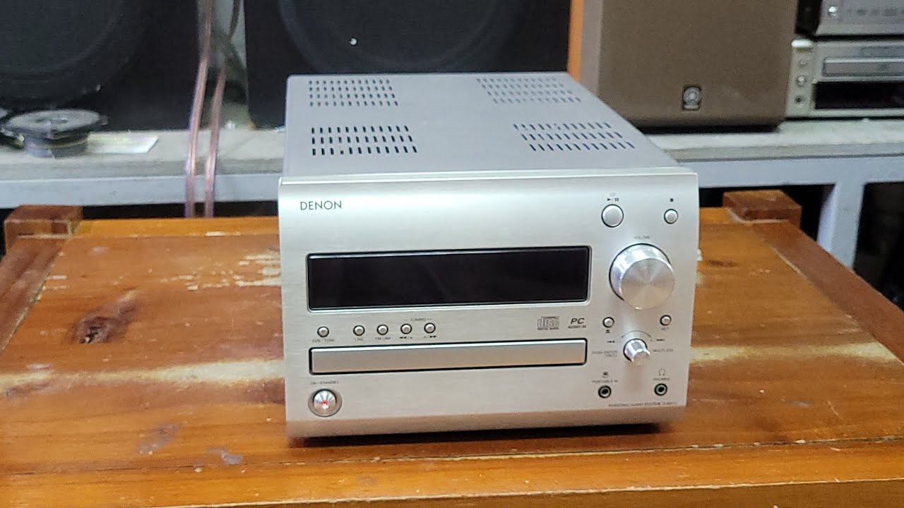 DENON ミニコンポ CDプレーヤー D-MX11 Amazon.co.jp: Denon D-MX11-M Wood Grain Personal Audio System