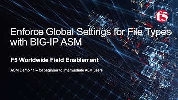 This video is no longer current: Enforce Global Settings for File Types