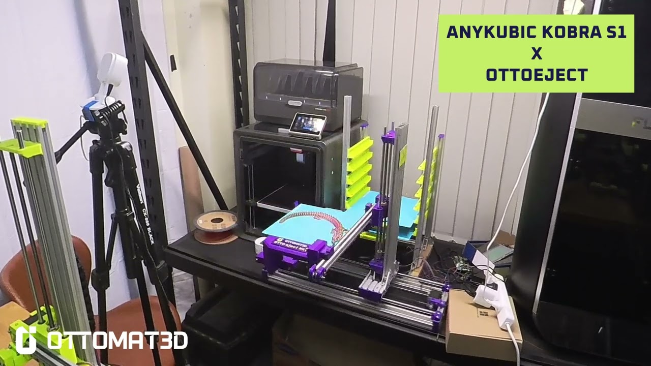 This Anycubic Kobra S1 3D Printer Just Went Fully Automatic