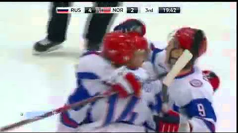 4 2 SOBCHENKO Danil Russia   Norway) U20 Hockey Wo...