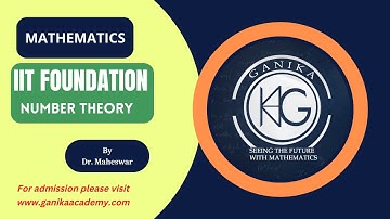 IIT Foundation Question 7 on Number theory |Class 8th, 9th, and 10th