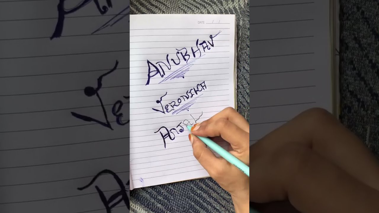 “Drop your name in comments 🔥 I’m writing names LIVE right now 😍✨ Don’t miss!” #LiveWriting @live 