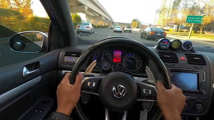 VW GOLF MK5 R32 TURBO FAQs Breakdown With POV Towards The End!