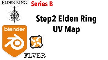 Step B2 Loading UV Map and Texture Map From Elden Ring into Blender