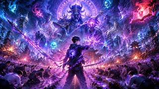 God-Tier Loot & Infinite Skills: My Path as the Hell King's Host#anime #dub