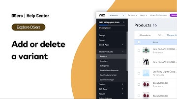 Explore DSers - Add or delete a variant - Wix - DSers