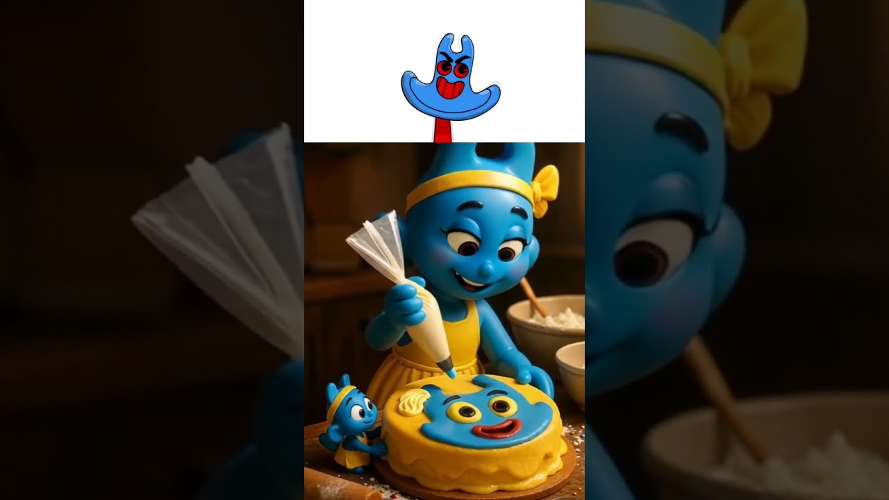 Incredibox Sprunki Oc Man Ray Cake Making In real life 