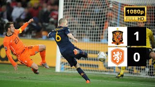FINAL MUNDIAL SUDÁFRICA 2010 | Partido completo FULL HD | España 1-0 Holanda