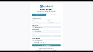 AI for Lawyers: CaseSuite.ai Account Setup & Activation Guide