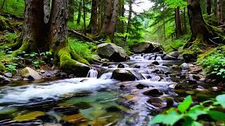 Clear Stream, Pure Water Flow, Soft Nature Ambience for Rest, Focus and Gentle Sleep