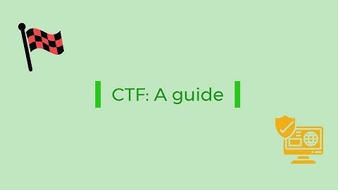 CTF Tips & Tricks (PicoCTF, CyberStart America, and more)
